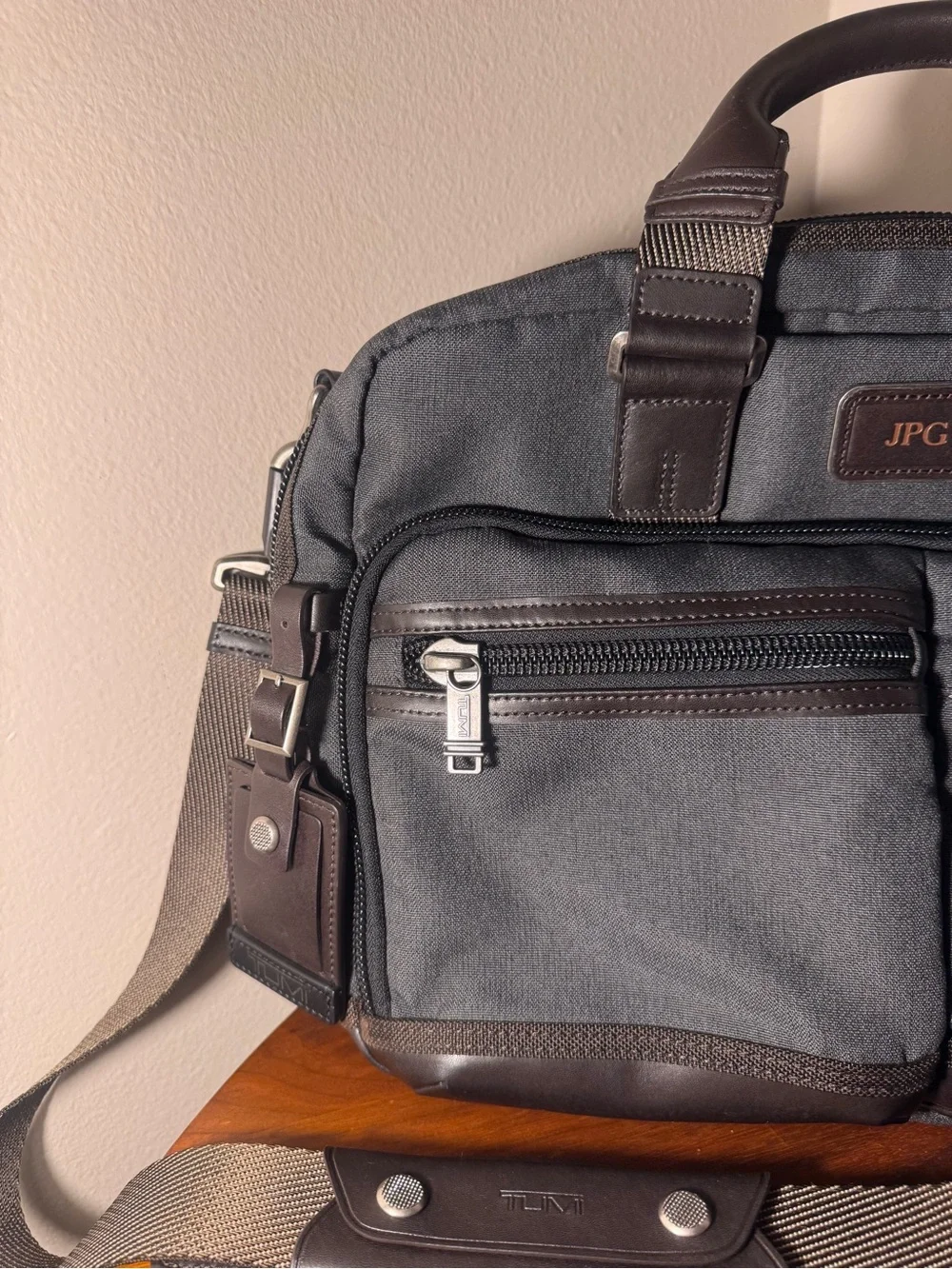 TUMI Alpha Bravo Andersen Slim Commuter Briefcase